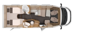 Camper met enkele bedden huren, Luxe camper huren